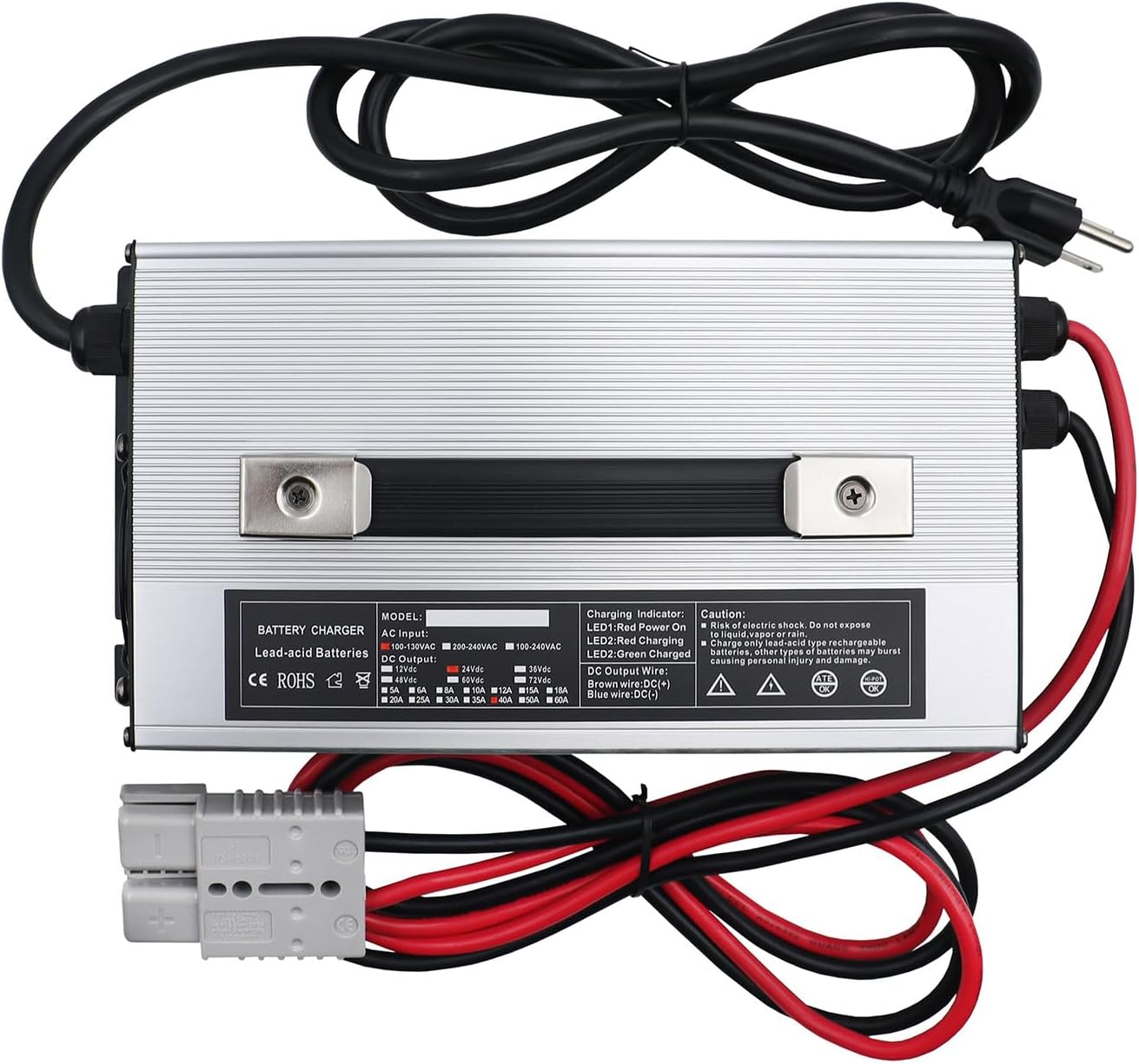 72V 15A Fast Charger - Aangepaste 72V 15A loodzuur snellader voor