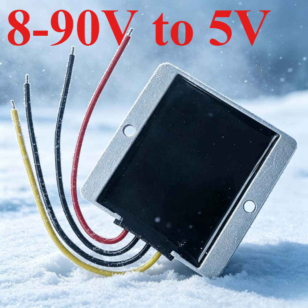 72V 15A Fast Charger - DC 10-90V naar 5V Converter 5