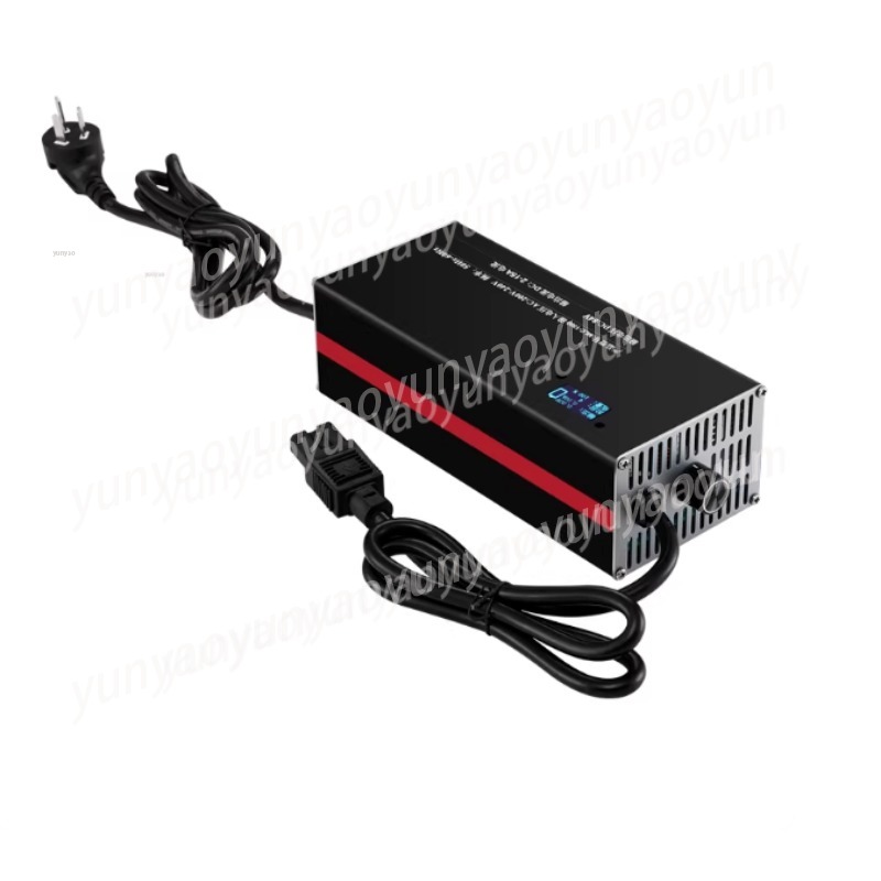 72V 15A Fast Charger - Instelbare Snelle Lithium Batterijlader 48V 60V