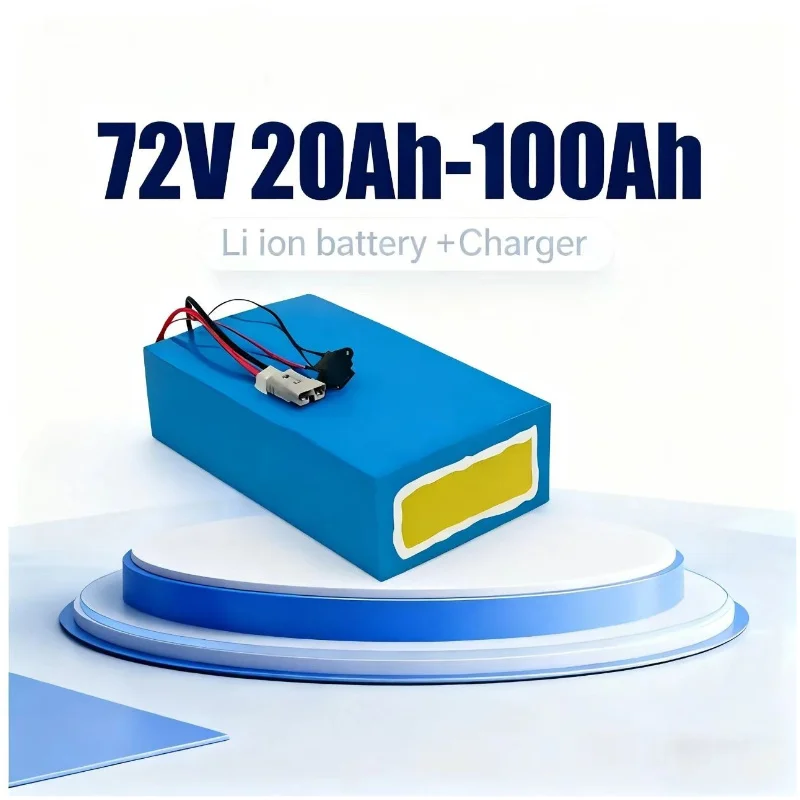 72V 40Ah Lifepo4 Battery Pack - BMS 72V lithium-ionbatterij 20Ah/30Ah/50Ah/80Ah/100Ah LiPo voor