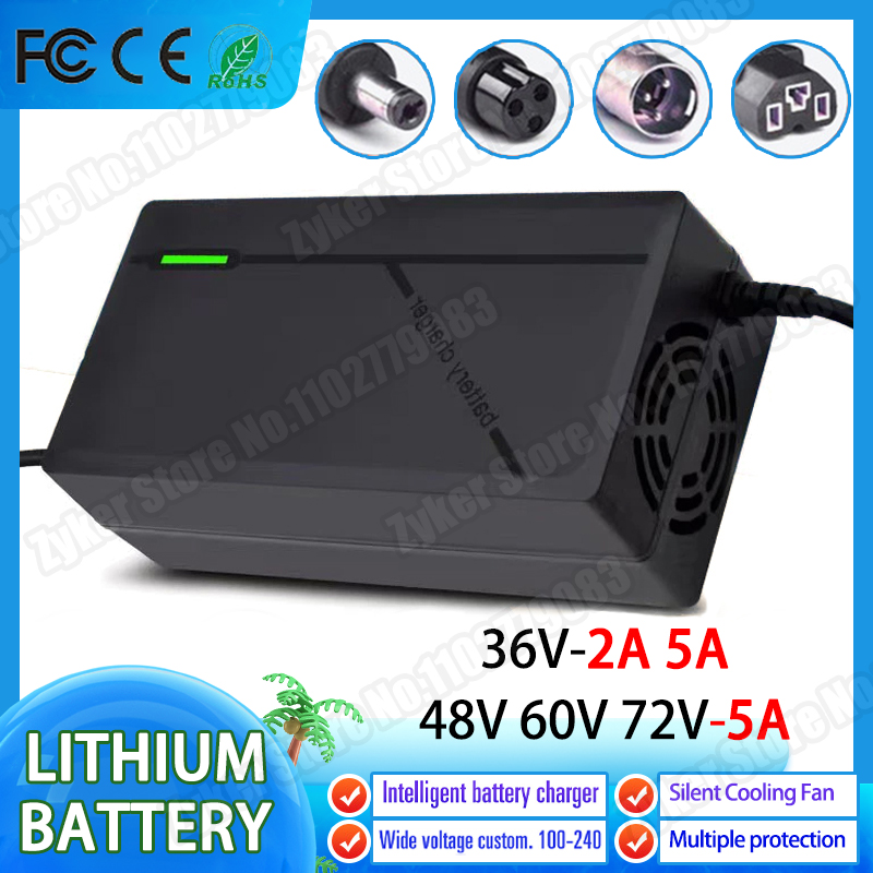84V 20A Smart Charger - 36V 48V 60V 72V Lader 2A