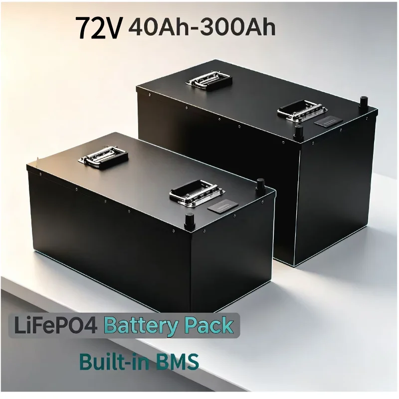 72V 40Ah Lifepo4 Battery Pack - 72V lithium-ijzerfosfaatbatterijpakket, verkrijgbaar in verschillende capaciteiten,