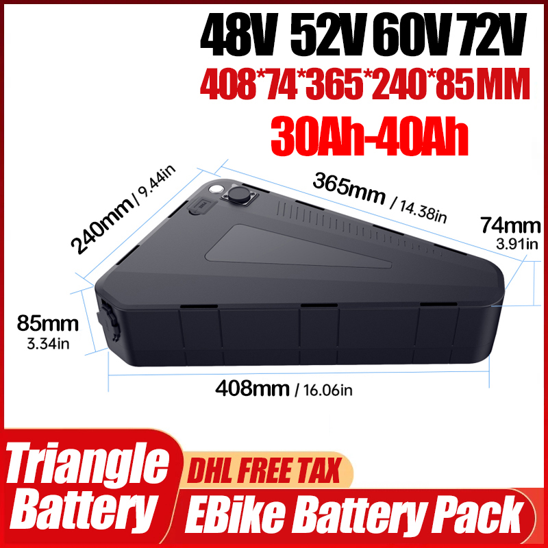 Elektrische fiets 60v 72v 3000 - 72V 50Ah 21700 Lithium Battery recensie en prijs