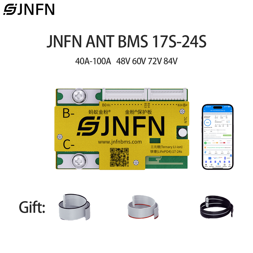 JNFN ANT Smart BMS 17-24S 60V  - 84V 50A Smart Bms Bluetooth recensie en prijs