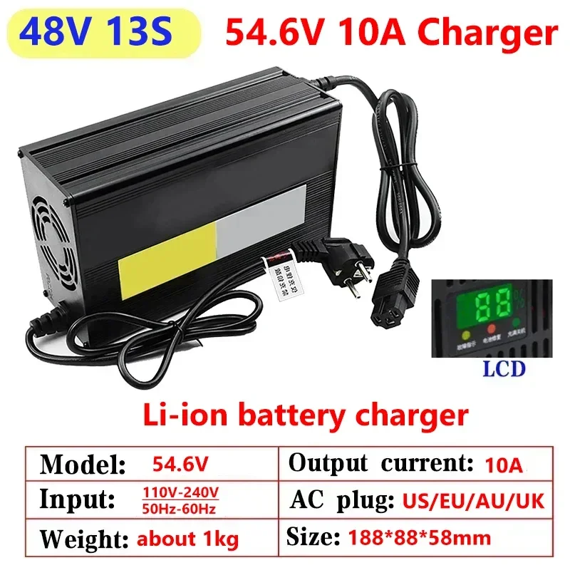 10a 48V 60V 72V Lithium Batter - 84V 20A Smart Charger recensie en prijs