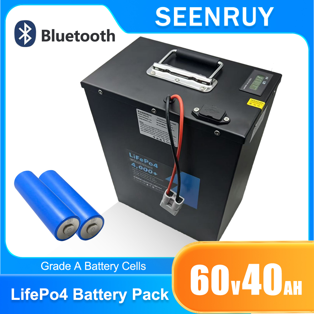 60V 40AH LifePO4 Batterij met  - 60V 50Ah Electric Scooter Battery recensie en prijs