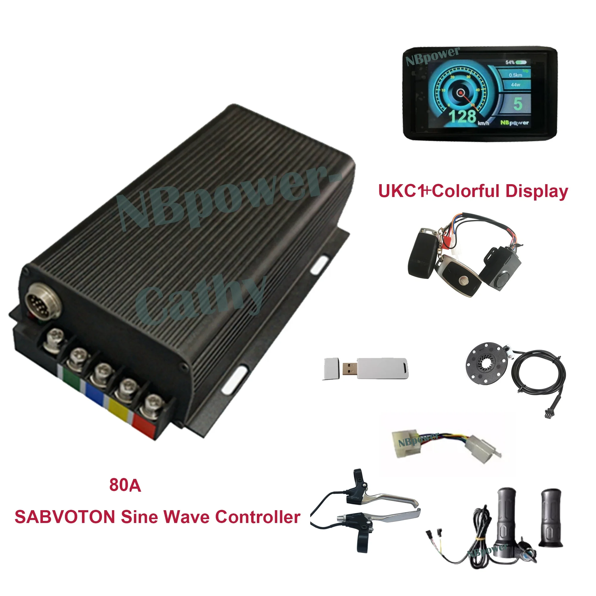 48 v-72 v 80A 100A 150A 200A S - 72V 100A Sabvoton Controller recensie en prijs
