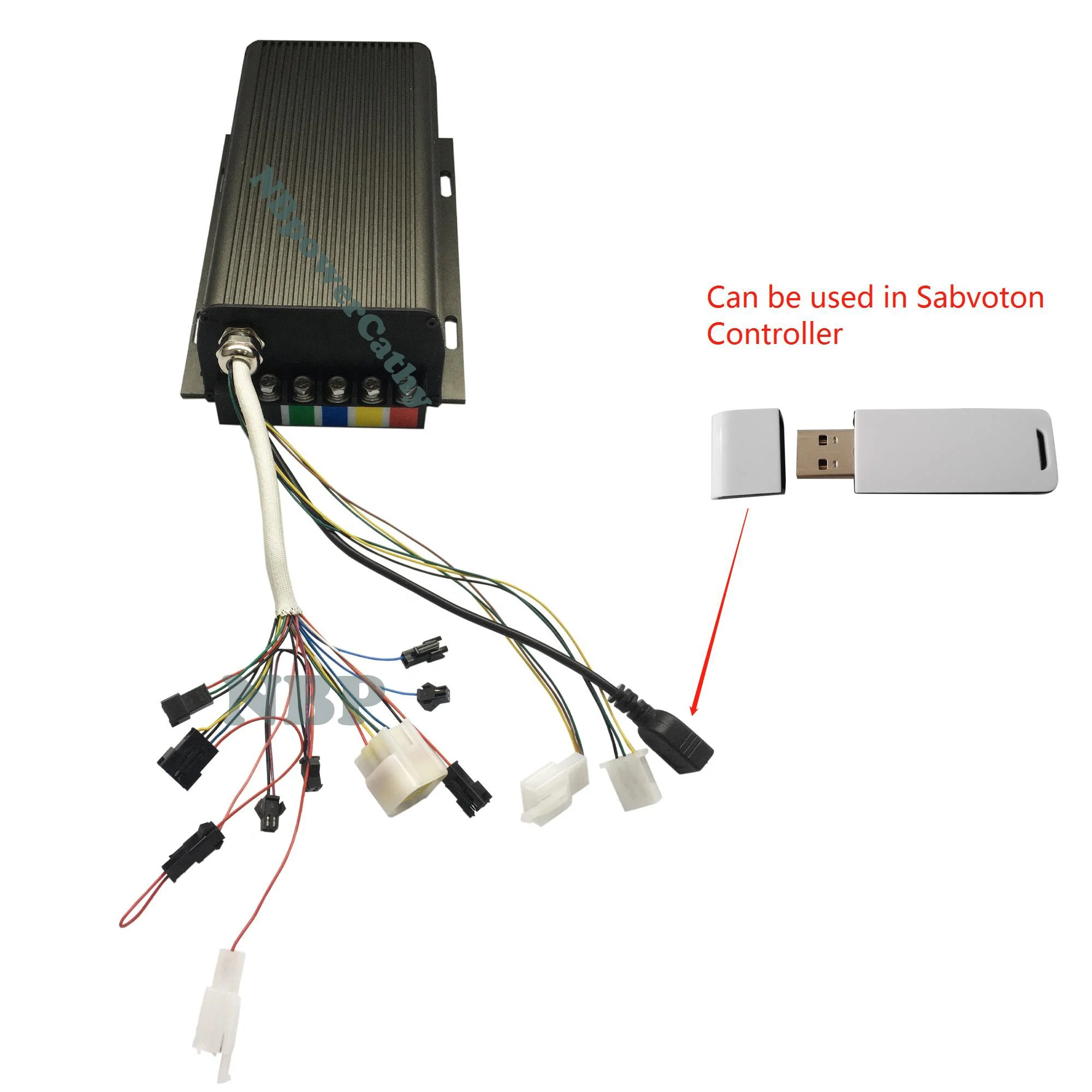 48 v-72 v 80A 100A 150A 200A S - 72V 100A Sabvoton Controller recensie en prijs