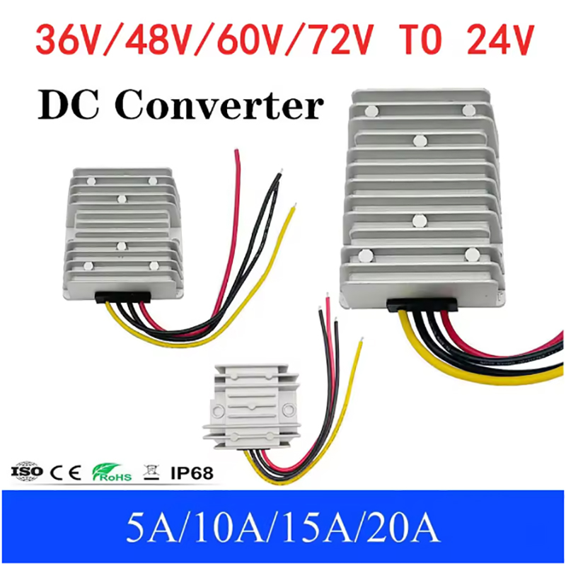 36V 48V 60V 72V 30-90V naar 24 - 72V 15A Fast Charger recensie en prijs