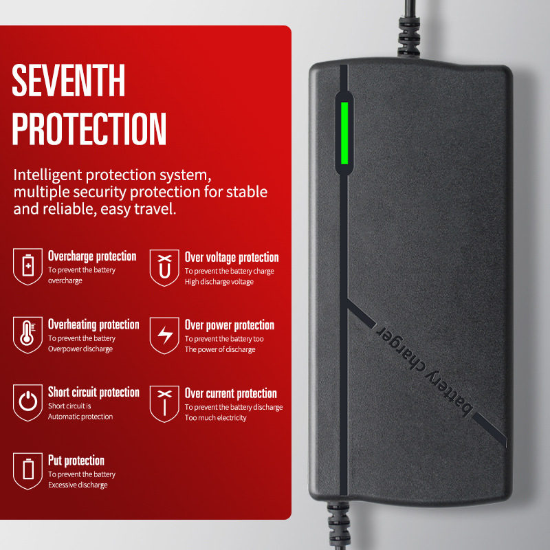 60V 72V 5A Lithiumbatterijlade - 84V 20A Smart Charger recensie en prijs