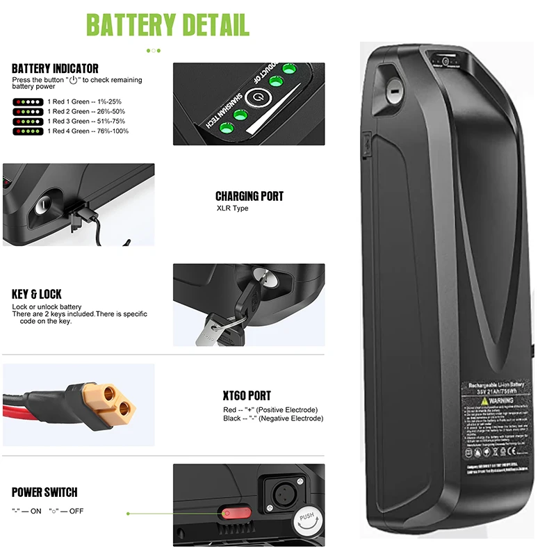 E-bike accu 21700 Hailong Poll - 72V 50Ah 21700 Lithium Battery recensie en prijs