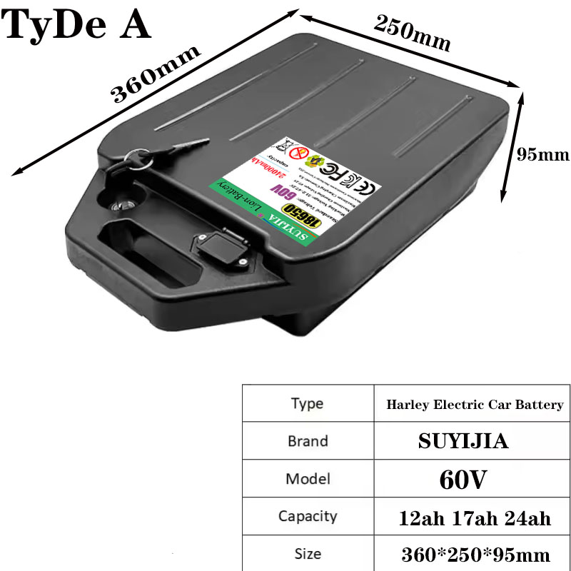 HarleyBatteryCitycocoElectricB - 60V 50Ah Electric Scooter Battery recensie en prijs