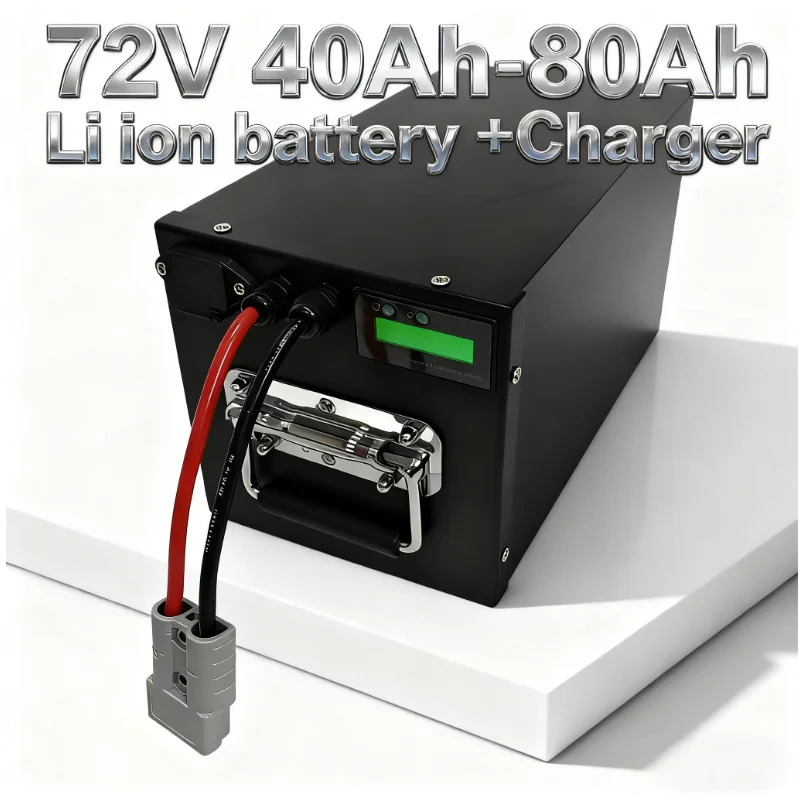 72V 40-80Ah Lithium-ionbatteri - 72V 40Ah Lifepo4 Battery Pack recensie en prijs