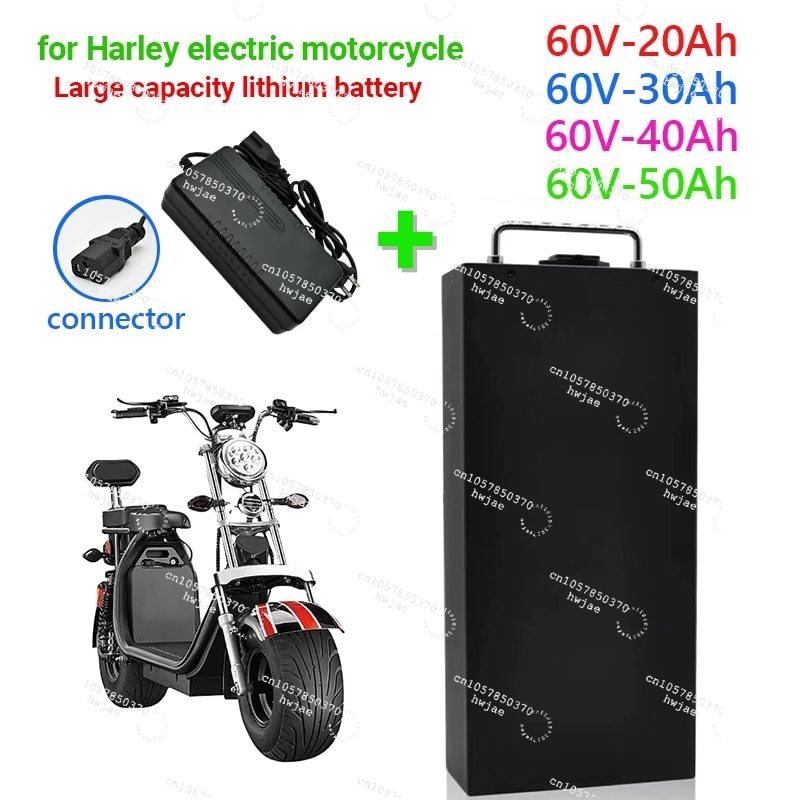 Elektrische scooter elektrisch - 60V 50Ah Electric Scooter Battery recensie en prijs