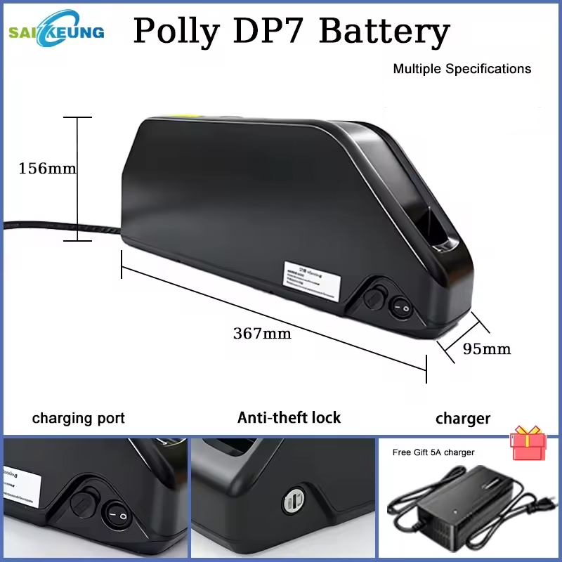 Elektrische fietsbatterij Down - 72V 50Ah 21700 Lithium Battery recensie en prijs