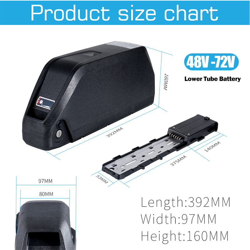 48V 30AH Elektrische Fiets Bat - 72V 50Ah 21700 Lithium Battery recensie en prijs