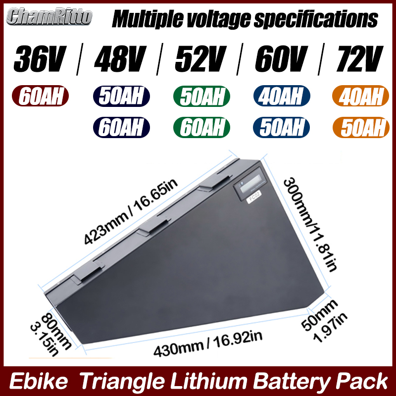 Elektrische fiets 60v72v 3000w - 72V 50Ah 21700 Lithium Battery recensie en prijs