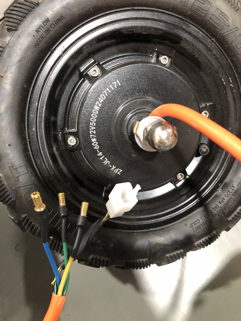 4000W 5000W 7500W 60MM oranje  - 13 Inch 72V 5000W Brushless Motor recensie en prijs