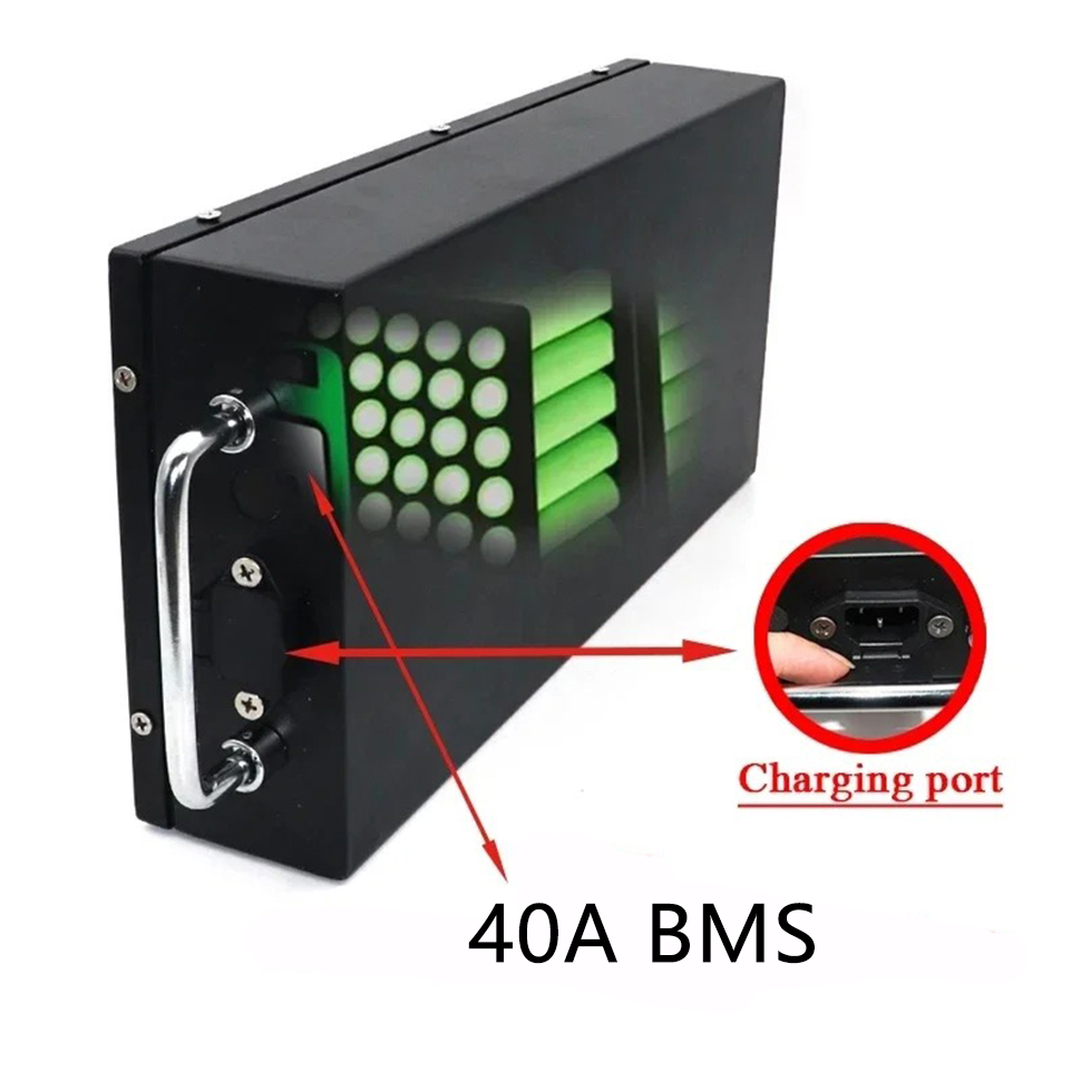 Voor Harley-batterijen 60V 20A - 60V 50Ah Electric Scooter Battery recensie en prijs