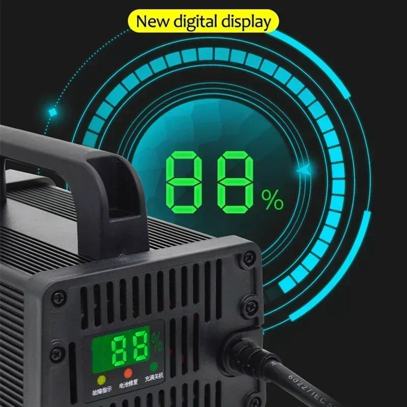48V 60V 72V Elektrische Voertu - 72V 15A Fast Charger recensie en prijs