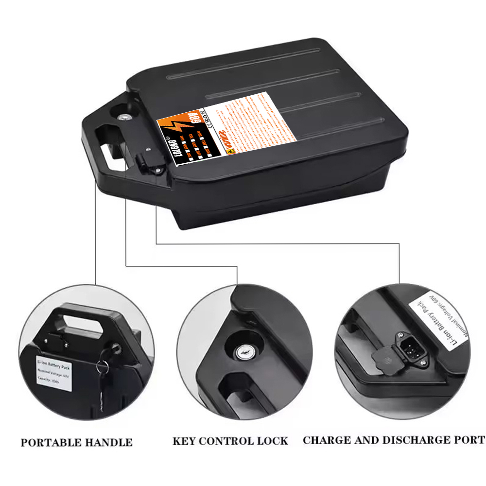 Lithiumbatterij voor elektrisc - 60V 50Ah Electric Scooter Battery recensie en prijs