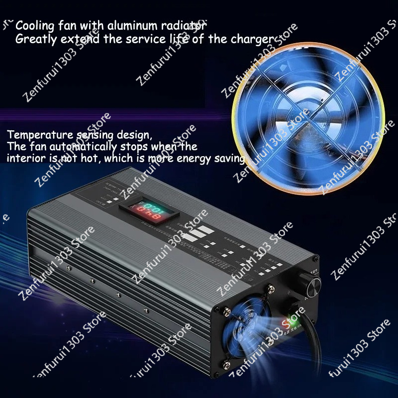 1A - 15A 36V 48V 58.4V 72V 60V - 72V 15A Fast Charger recensie en prijs